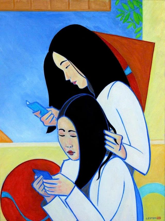 British painter John Lester: A Vietnam beyond clichés- Ảnh 4.