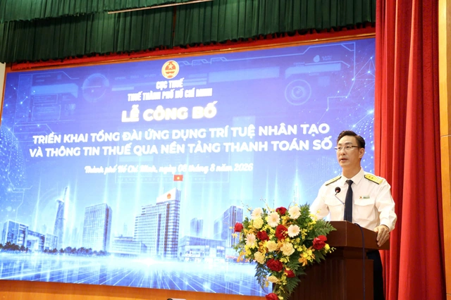 Ho Chi Minh City tax agency launches AI-powered call center to remind taxpayers of debts, travel bans - Ảnh 2.