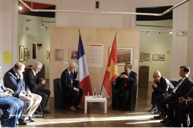 Top leader calls for French Communist Party’s continued contribution to Vietnam-France ties- Ảnh 1.