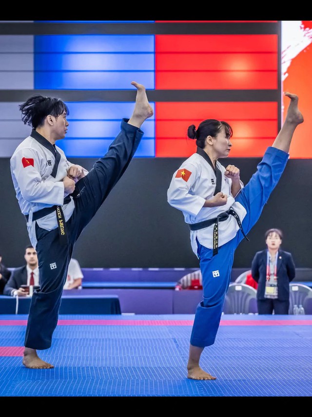 Vietnam wins first gold at 2026 World Taekwondo Poomsae Championships - Ảnh 2.