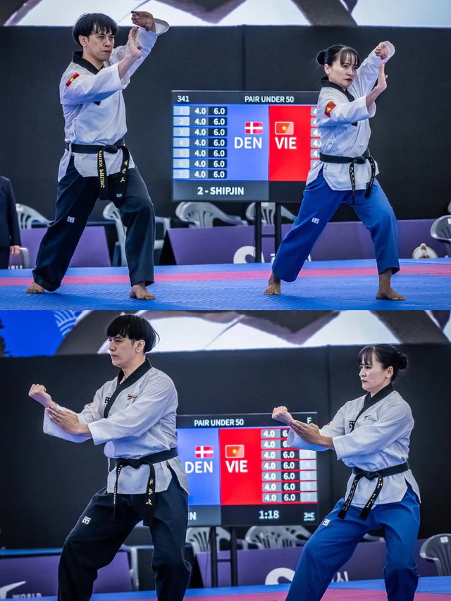 Vietnam wins first gold at 2026 World Taekwondo Poomsae Championships - Ảnh 3.