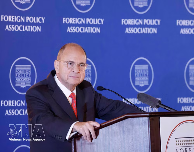 Top leader highlights Vietnam–US relations in policy speech at Foreign Policy Association- Ảnh 4.
