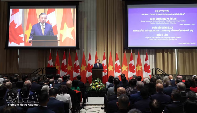 Vietnam ready to work with Canada to build substantive Strategic Partnership: Top leader- Ảnh 1.