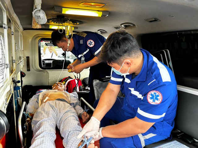 HCMC 115 handles record calls as emergency response times drop below 7 minutes - Ảnh 1.