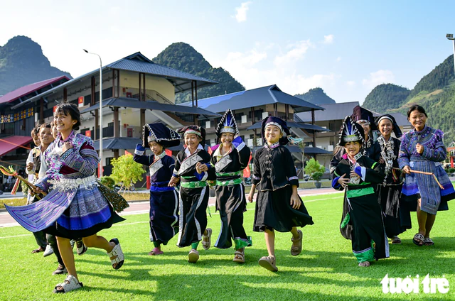 School in northern Vietnam marries modern design with highland ethnic heritage- Ảnh 6.