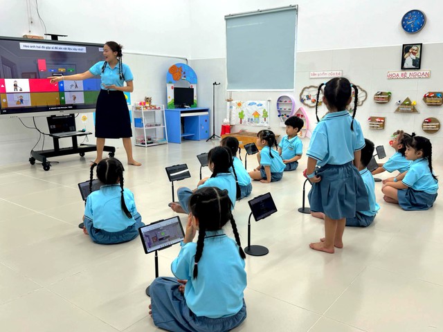 Ho Chi Minh City to pilot integrated English program for preschoolers- Ảnh 1.