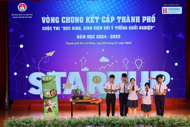 Trường THPT Trần Phú, THCS Chánh Hưng đoạt giải nhất cuộc thi Học sinh, sinh viên với ý tưởng khởi nghiệp- Ảnh 3.