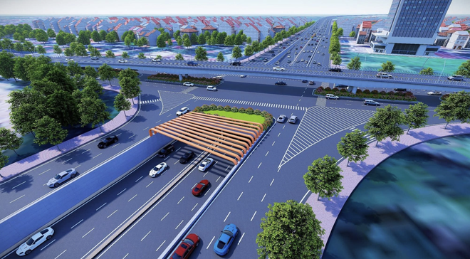 Hanoi breaks ground on key Co Linh underpass project - Ảnh 3.