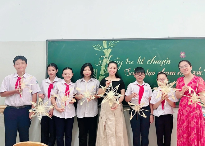 Teen THCS Phước Thắng gây sốt với báo tường con thuyền mừng 20-11- Ảnh 19. Teen THCS Phước Thắng gây sốt với báo tường con thuyền mừng 20-11- Ảnh 19.