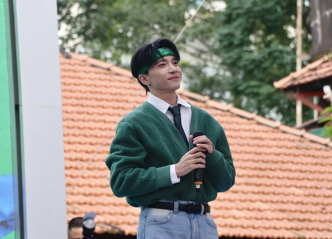 Teen Trường THPT Marie Curie "quẩy" tưng bừng cùng S.T Sơn Thạch, tiếp lửa kỷ lục đồng diễn Vovinam- Ảnh 6.