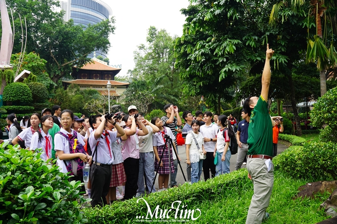 2 giờ khám phá thiên nhiên của các 'đại sứ' Công tắc khoa học tại Thảo cầm viên- Ảnh 9.