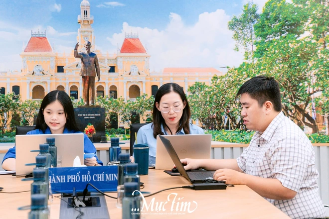 Thiếu nhi TP.HCM hào hứng tham gia phỏng vấn trực tuyến tìm kiếm đại biểu Hội đồng Trẻ em TP.HCM- Ảnh 3.