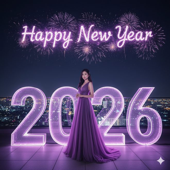 Gợi ý 10 câu lệnh (prompt) giúp bạn tạo ảnh chúc mừng năm mới - Ảnh 12.