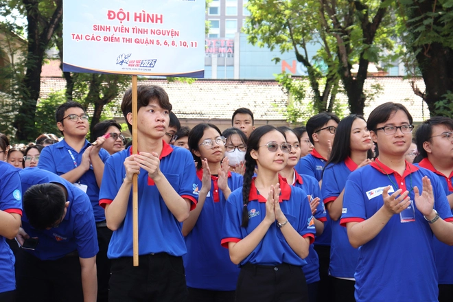 Tình nguyện viên gửi lời chúc sĩ tử, sẵn sàng ra quân Tiếp sức mùa thi- Ảnh 5.