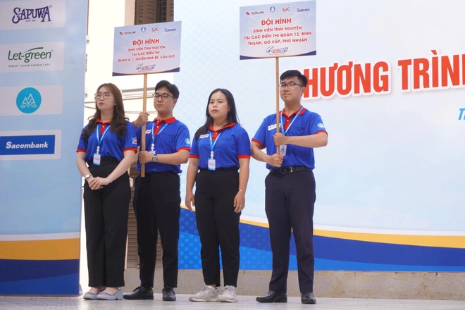 Tình nguyện viên gửi lời chúc sĩ tử, sẵn sàng ra quân Tiếp sức mùa thi- Ảnh 3.