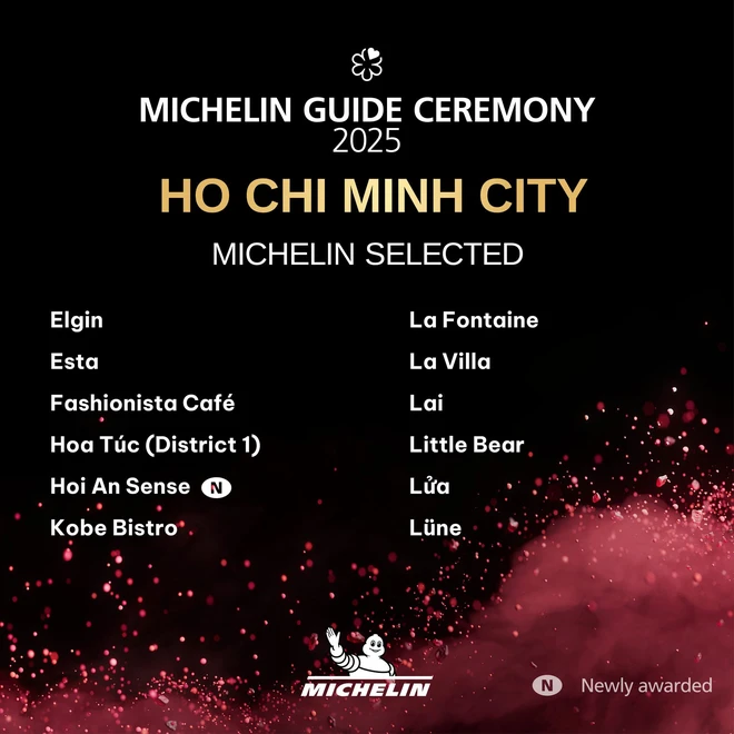 Michelin Guide unveils third Vietnam edition, covering 181 establishments- Ảnh 12. Michelin Guide unveils third Vietnam edition, covering 181 establishments- Ảnh 12.