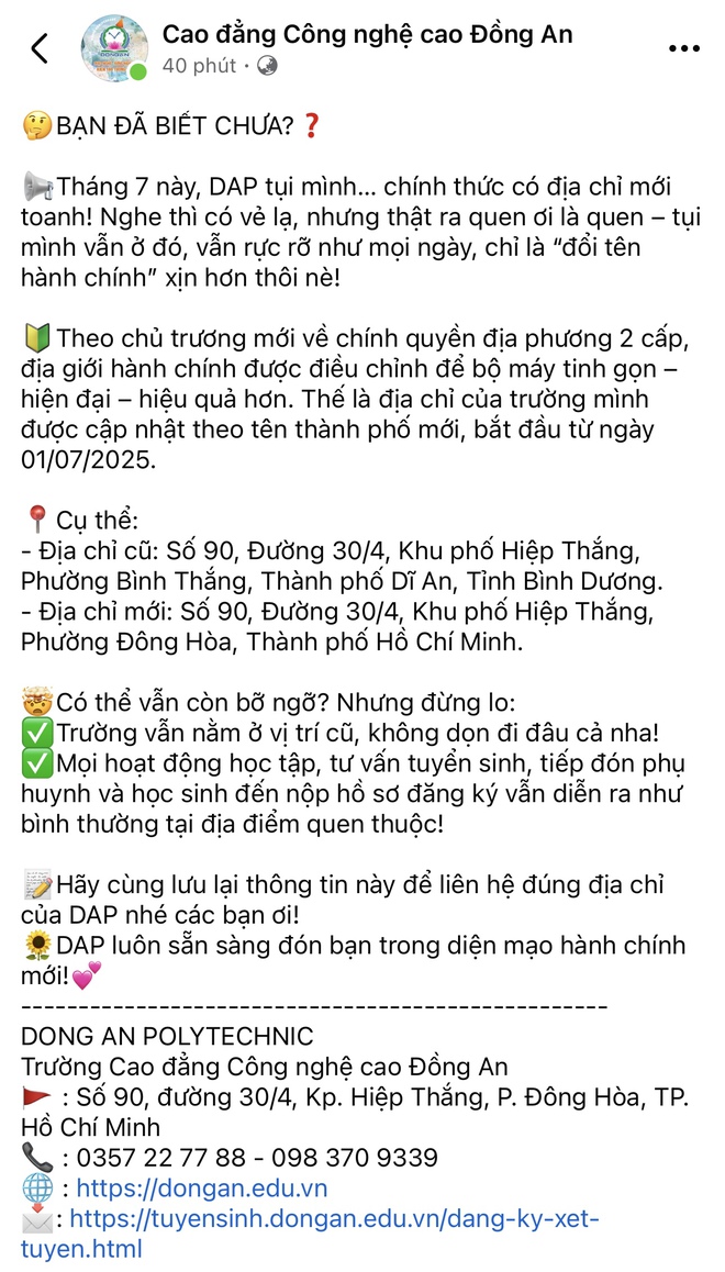 Hôm nay, hàng loạt trường học cập nhật địa chỉ mới - Ảnh 11.
