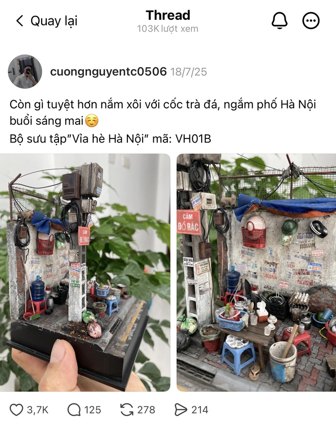 Gen Z Hà Nội bỏ việc lương cao theo đuổi đam mê làm mô hình mini- Ảnh 15.