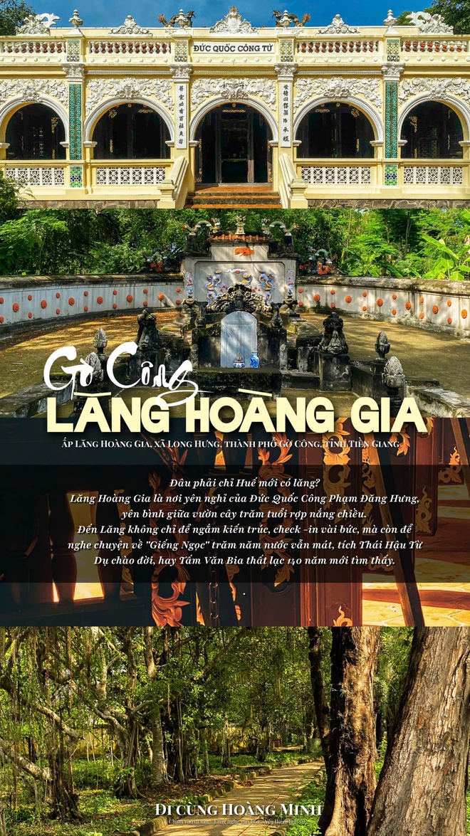 Bộ ảnh di tích Gò Công: Hành trình lưu giữ dấu xưa của nam sinh Trường THPT An Lạc - Ảnh 2.