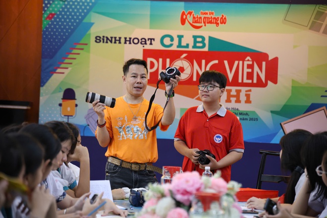 CLB Phóng viên nhí học chụp ảnh cùng nhà báo - tác giả Trung Nghĩa- Ảnh 5.