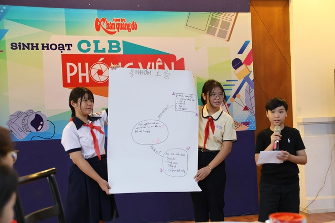 Cùng CLB Phóng viên nhí học kỹ năng phỏng vấn- Ảnh 9.