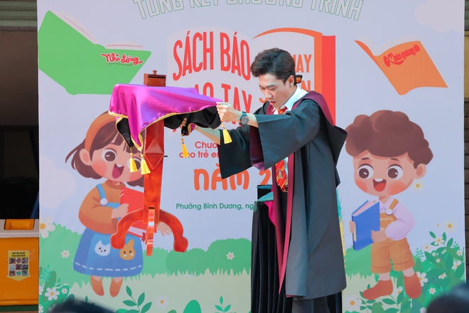 Tổng kết chương trình Sách báo trao tay - Điều hay sẽ đến: Tạm biệt mùa hè nhiều niềm vui!- Ảnh 15.