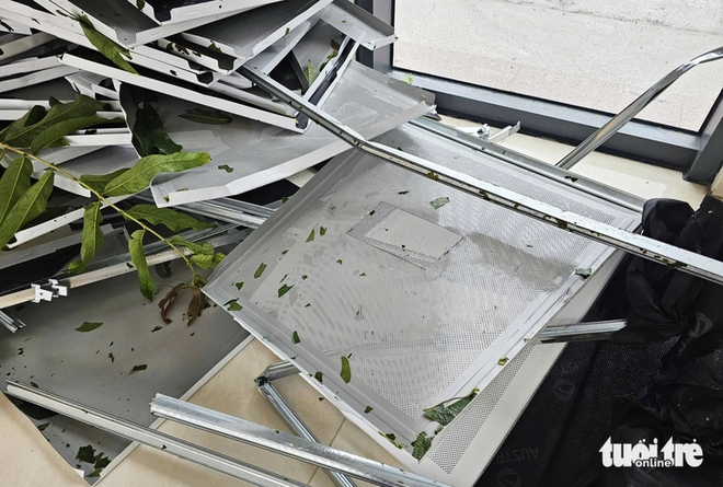 Newly-inaugurated $47.7mn cancer hospital in Vietnam’s Nghe An damaged by storm Kajiki- Ảnh 7. Newly-inaugurated $47.7mn cancer hospital in Vietnam’s Nghe An damaged by storm Kajiki- Ảnh 7.
