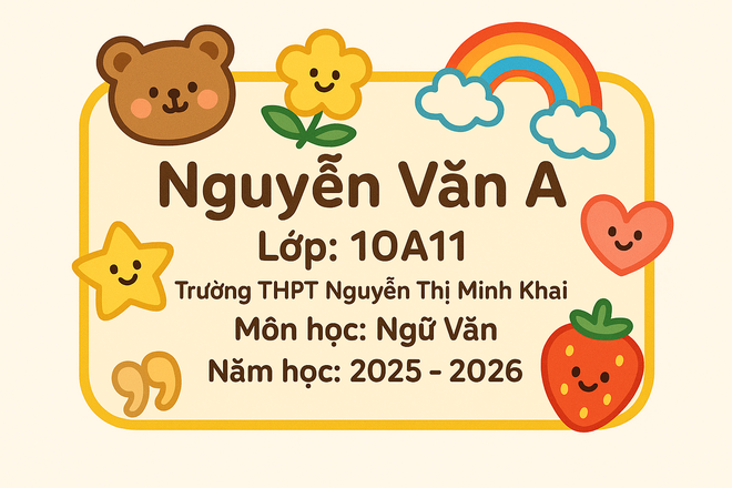 Cách tạo logo lớp học, nhãn vở bằng AI cho năm học mới- Ảnh 6.