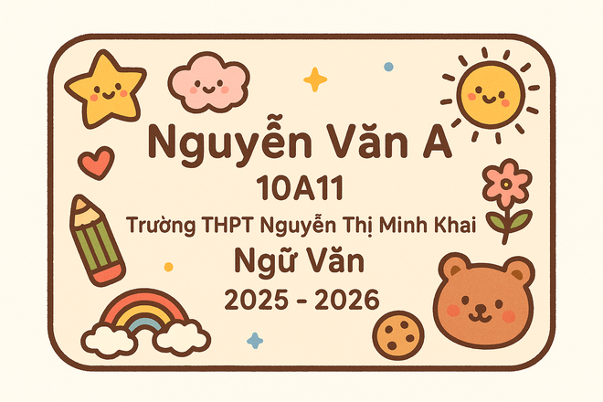 Cách tạo logo lớp học, nhãn vở bằng AI cho năm học mới- Ảnh 9.