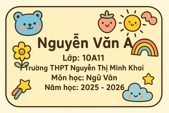 Cách tạo logo lớp học, nhãn vở bằng AI cho năm học mới- Ảnh 8.