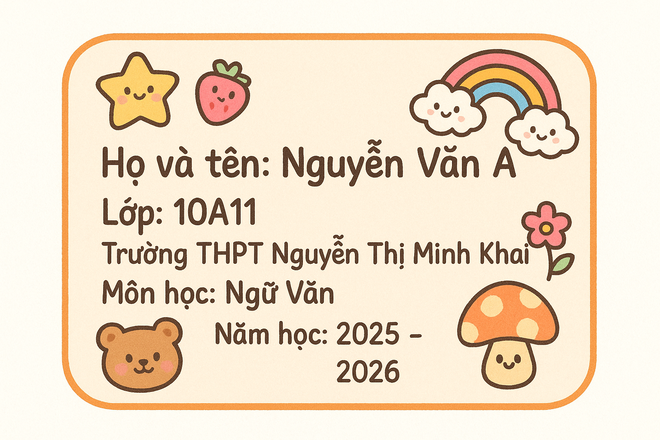 Cách tạo logo lớp học, nhãn vở bằng AI cho năm học mới- Ảnh 7.