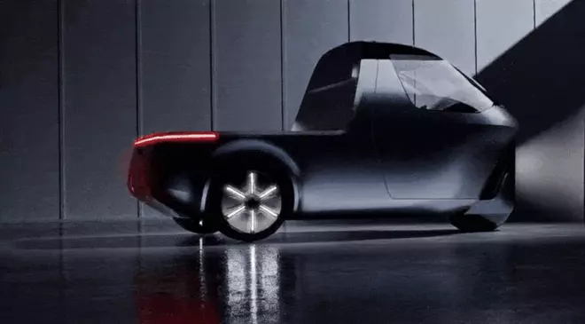 'Bán tải điện' nhỏ như Wuling Mini EV, 3 bánh, ray tự động chất hàng vào thùng xe - Ảnh 5.