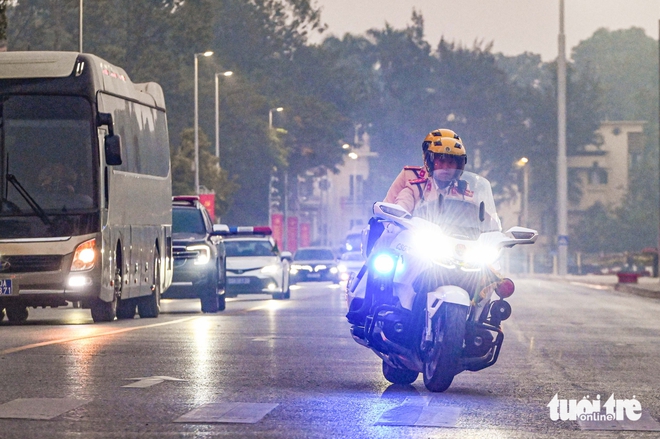 Vietnam rehearses security, transport plans ahead of Party congress - Ảnh 5.