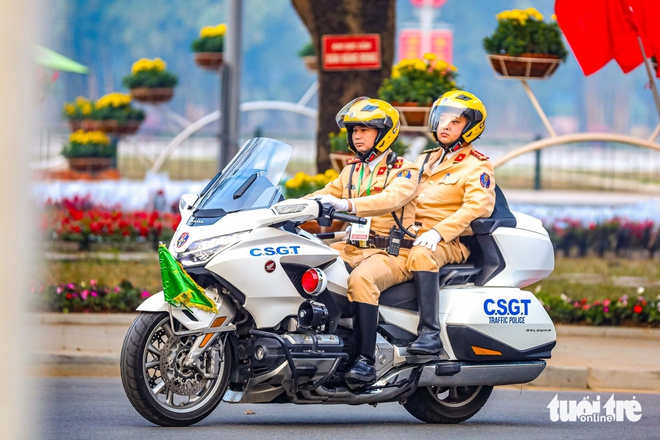 Vietnam rehearses security, transport plans ahead of Party congress - Ảnh 3.