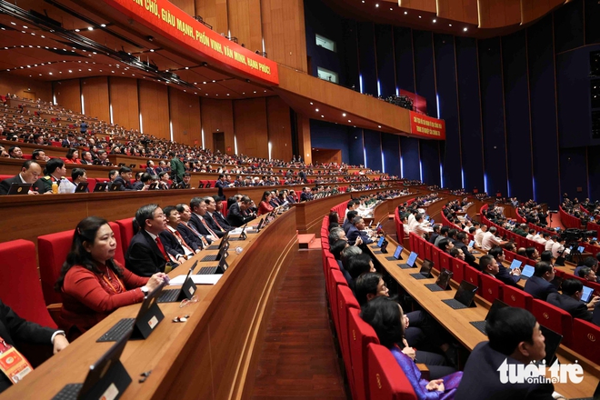 Scenes from Vietnam’s 14th National Party Congress opening - Ảnh 17.