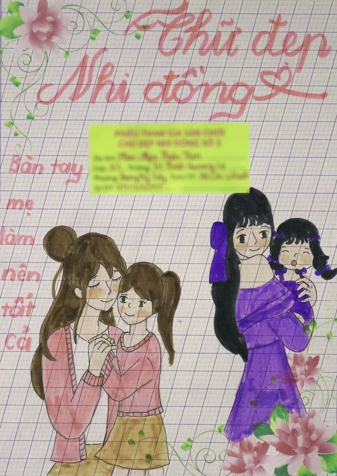 Chữ đẹp Nhi Đồng số 2: Gọi tên 30 bài dự thi xuất sắc- Ảnh 27.