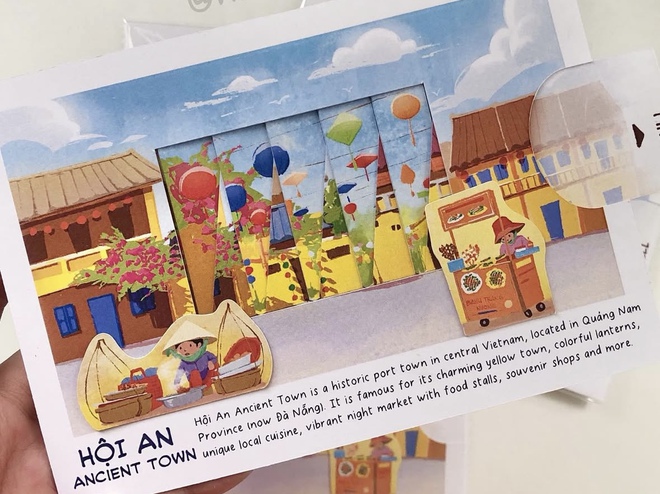 Gen Z khởi nghiệp với thiệp pop-up hình địa danh Việt Nam- Ảnh 7. Gen Z khởi nghiệp với thiệp pop-up hình địa danh Việt Nam- Ảnh 7.