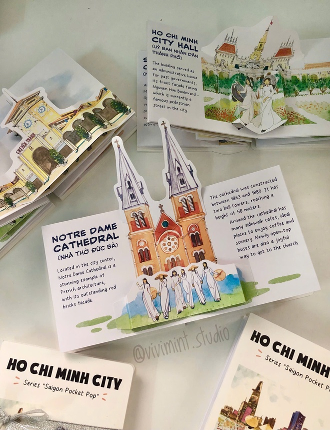 Gen Z khởi nghiệp với thiệp pop-up hình địa danh Việt Nam- Ảnh 4. Gen Z khởi nghiệp với thiệp pop-up hình địa danh Việt Nam- Ảnh 4.
