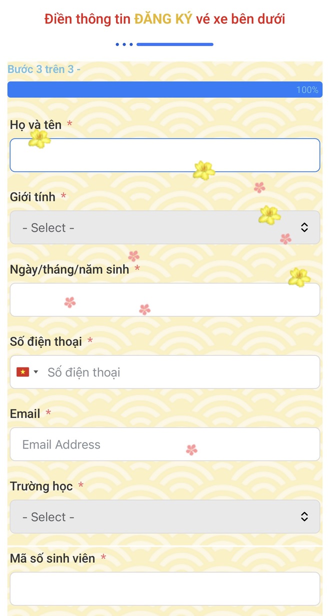 Hướng dẫn cách đăng ký bổ sung vé xe Chuyến xe mùa xuân 2026- Ảnh 4.