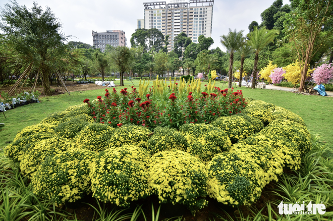 Long-abandoned land in downtown Ho Chi Minh City transformed into flower-filled park
- Ảnh 7.
