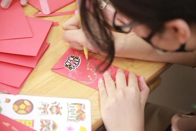 Nhiều trường học rộn ràng khoác áo xuân đón Tết Bính Ngọ 2026- Ảnh 5. Nhiều trường học rộn ràng khoác áo xuân đón Tết Bính Ngọ 2026- Ảnh 5.