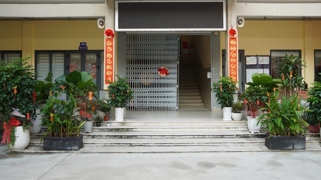 Nhiều trường học rộn ràng khoác áo xuân đón Tết Bính Ngọ 2026- Ảnh 12. Nhiều trường học rộn ràng khoác áo xuân đón Tết Bính Ngọ 2026- Ảnh 12.