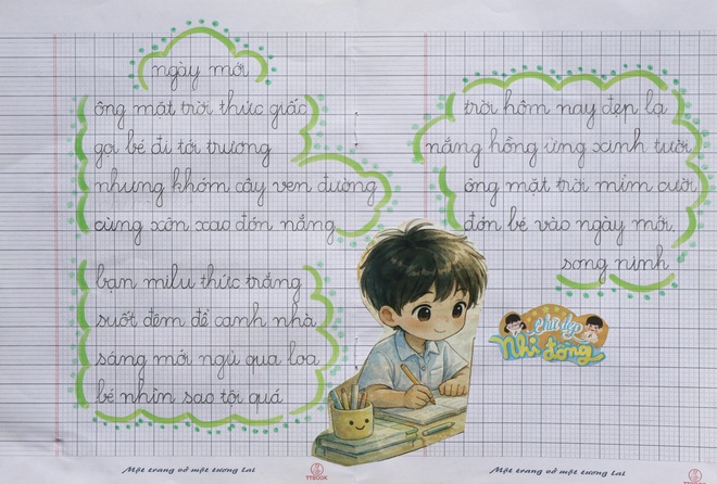 Kết quả Chữ đẹp Nhi Đồng số 52 năm 2025: 38 bài dự thi xuất sắc- Ảnh 1.