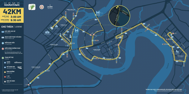 Traffic restrictions imposed on central roads for Ho Chi Minh City Marathon 2026 from January 9- Ảnh 2.