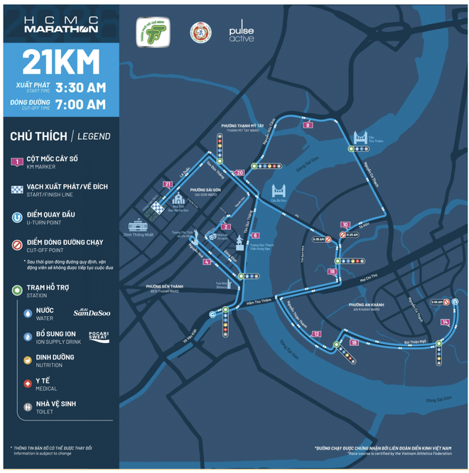Traffic restrictions imposed on central roads for Ho Chi Minh City Marathon 2026 from January 9- Ảnh 3.