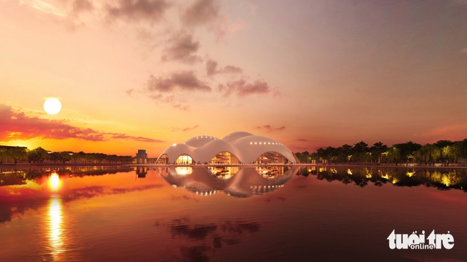 Construction advances at $483mn West Lake Opera House project in Hanoi- Ảnh 17. Construction advances at $483mn West Lake Opera House project in Hanoi- Ảnh 17.