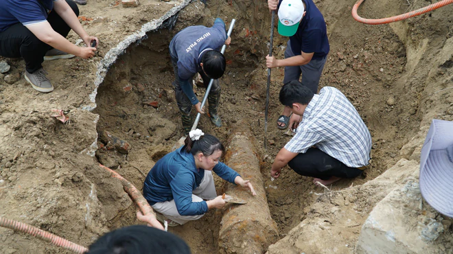 168-year-old cannon unearthed during restoration of historic citadel in Vietnam’s Da Nang - Ảnh 4.