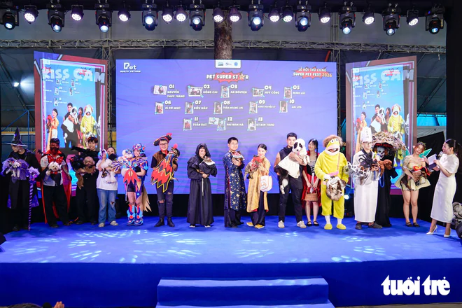 Cats, dogs steal the show in Halloween costumes in Ho Chi Minh City- Ảnh 13.