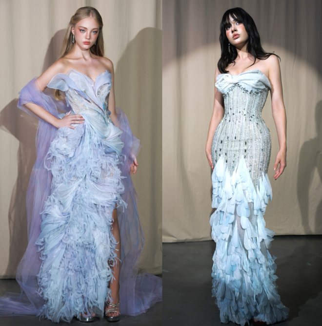 2 Vietnamese designers unveil Atlantis-inspired collection in Shanghai - Ảnh 7.