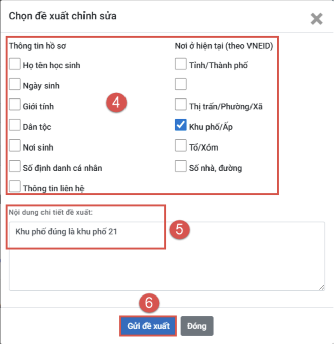 Hướng dẫn kiểm tra hồ sơ dữ liệu tuyển sinh đầu cấp và những mốc thời gian quan trọng cần biết - Ảnh 9.